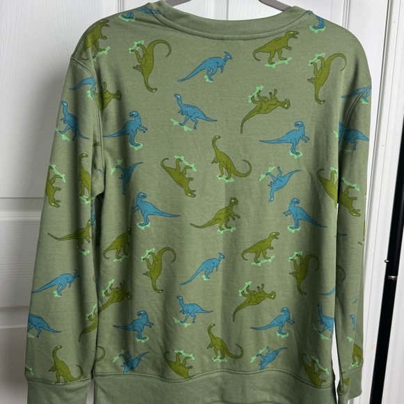Cat And Jack Dinosaur Print Kids Sweatshirt Size XL, NWT - Picture 4 of 5